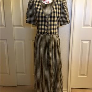 ♥︎ Ankle-Length Dress Tie-Back Dress sz14 Large